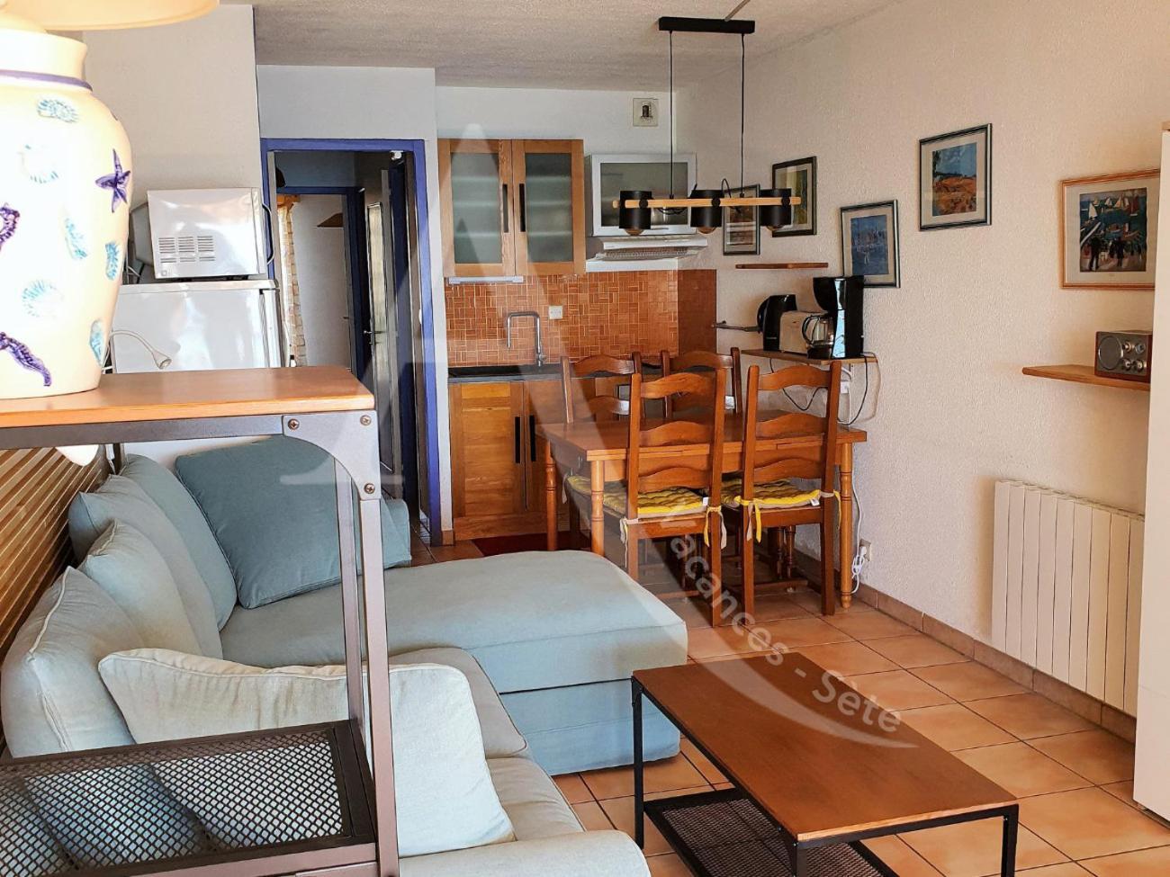 Confortable T2 En Front De Mer, Parking, Wi-Fi Sete Luaran gambar